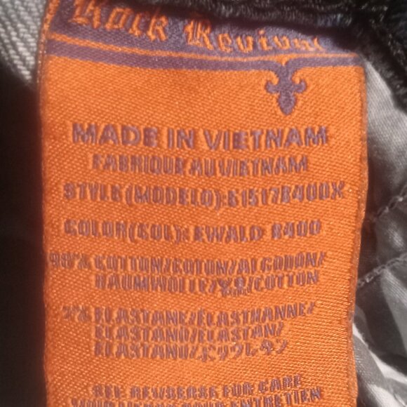 Rock Revival Men's Ewald Regular Fit Boot Stretch Jeans 38 - Picture 7 of 9